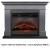 Royal Flame California Graphite grey с очагом Symphony 2608 EU/ 2624-L электрокамин с широким очагом 2D