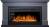 Royal Flame California Graphite Grey (серый графит) с очагом Vision 42 LOG LED линейный электрокамин