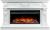 Royal Flame Corsica с очагом Vision 42 LOG LED (матовый белый) линейный электрокамин