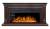 Royal Flame Dallas (темный дуб) с очагом Vision 42 LOG LED линейный электрокамин