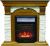 Royal Flame Dublin арочный сланец белый с очагом Majestic (Дуб) электрокамин с классическим очагом 2D