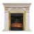 Royal Flame Dublin арочный сланец крем с очагом Majestic (Слоновая кость) электрокамин с классическим очагом 2D
