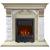 Royal Flame Dublin арочный сланец крем слоновая кость с очагом Aspen Black электрокамин с классическим очагом 2D