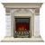 Royal Flame Dublin арочный сланец крем слоновая кость с очагом Aspen Gold электрокамин с классическим очагом 2D