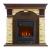 Royal Flame Dublin арочный сланец темный дуб с очагом Aspen Black электрокамин с классическим очагом 2D