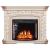 Royal Flame Glasgow (Слоновая кость, патина) с очагом Dioramic 28 LED FX электрокамин с широким очагом 2D