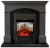 Royal Flame Langford (серый графит) с очагом Majestic FX M электрокамин с классическим очагом 2D