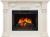 Royal Flame London с очагом Vision 30 EF LED FX (слоновая кость с патиной) электрокамин с широким очагом 2D