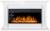 Royal Flame Lyon (белый) с очагом Vision 42 LOG LED линейный электрокамин