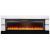 Royal Flame Modern  60 (белый с черным) с очагом Vision 60 LED линейный электрокамин