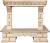Royal Flame Pierre Luxe LORD под очаг Jupiter FX New Слоновая кость широкий портал