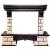 Royal Flame Pierre Luxe LORD под очаги Vision 28 EF LED FX Темный дуб широкий портал