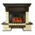 Royal Flame Pierre Luxe шампань с очагом Dioramic 25 LED FX (Темный дуб) электрокамин с широким очагом 2D