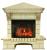 Royal Flame Pierre Luxe Шампань угл. с очагом Dioramic 25 (Сл.кость с патиной) электрокамин с широким очагом 2D
