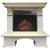 Royal Flame Pierre Luxe сланец мелкий белый Vision 23 LED FX электрокамин с широким очагом 2D