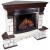 Royal Flame Pierre Luxe угл. с очагом Dioramic 28 LED FX (Темный дуб) электрокамин с широким очагом 2D