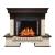 Royal Flame Pierre Luxe угл мелкий слан. беж. с очагом Dioramic 28 LED FX электрокамин с широким очагом 2D