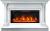 Royal Flame Sicilia (белый) с очагом Vision 42 LED линейный электрокамин