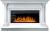 Royal Flame Sicilia (белый) с очагом Vision 42 LOG LED линейный электрокамин