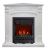 Royal Flame Sorrento угл. (Белый) с очагом Aspen Black электрокамин с классическим очагом 2D