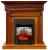 Royal Flame Valletta Орех с очагом Majestic FX Brass электрокамин с классическим очагом 2D