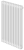 Royal Thermo Insignia VC2050 - 12 секц. RAL9016, нижнее 1/2 радиатор отопления
