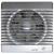 Soler & Palau Decor 200C SILVER тонкий пластиковый бытовой вентилятор