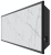 STOUT WHITE STONE SCT 120*30 белый гранит / черный корпус отопительная панель