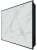 STOUT WHITE STONE SCT 120*60 белый гранит / черный корпус отопительная панель