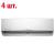 Systemair SYSPLIT MULTI4 36 EVO HP Q/SYSPLIT WALL SMART 12 EVO HP Q*4шт внешний блок мульти сплит-системы