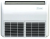 TICA TC300DA напольно-потолочный фанкойл до 3.5 кВт