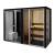 TyloHelo TWIN 130/1313/W BLACK пародушевая кабина