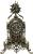 Virtus TABLE CLOCK CATHEDRAL FLOWERS ANTIQUE BRONZE проекционные часы