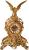 Virtus TABLE CLOCK D.JUAN SM. EAGLE BRONZE проекционные часы