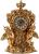 Virtus TABLE CLOCK TWO ANGELS WITH WINGS BRONZE проекционные часы