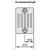 Zehnder Charleston 6019/30 №1270 3/4" RAL 9016 радиатор отопления